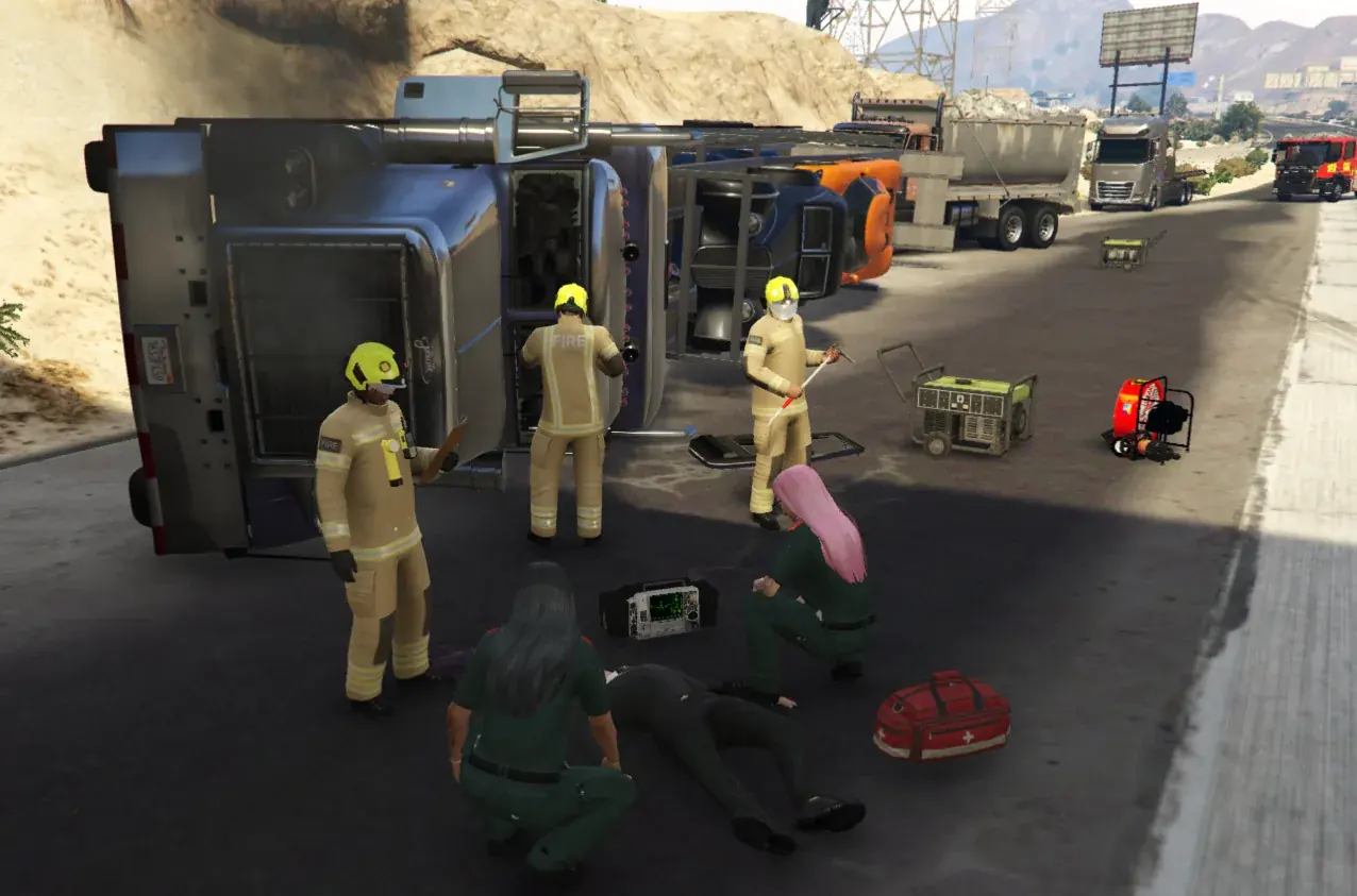 Code 44 British Health Service BHS roleplay